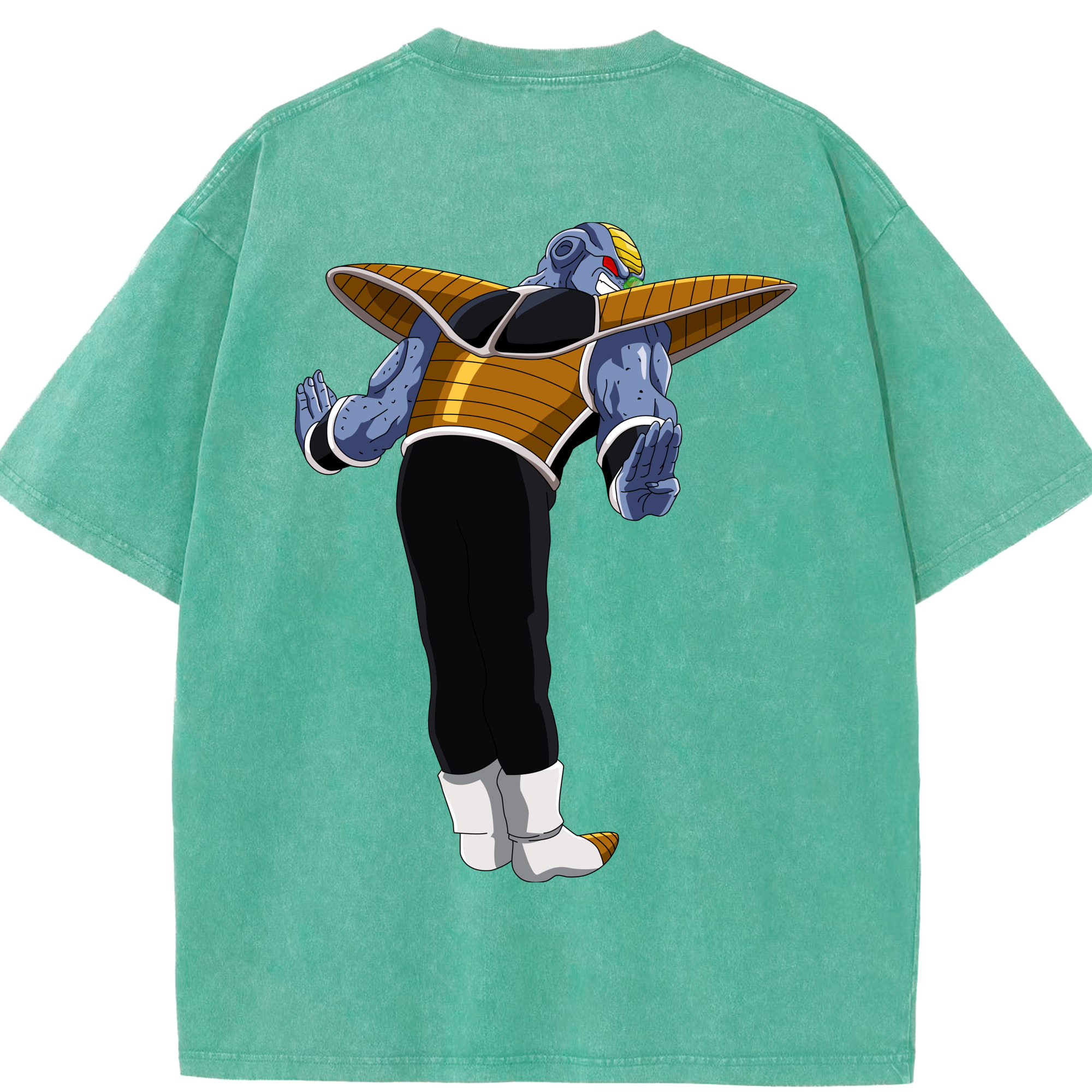 （画像用） ドラゴンボール DRAGON BALL 綿100% ヴィンテージ風 半袖Tシャツ（背面プリント）
